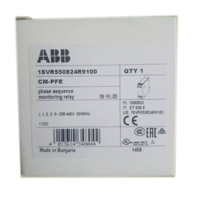 1pcs New ABB CM-PFE 1 c/o208-440VAC
