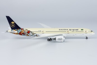 NG Model Boeing 787-9 Saudi Arabian ''Year of Arabic Calligraphy 2021'' HZ-ARD 1:4