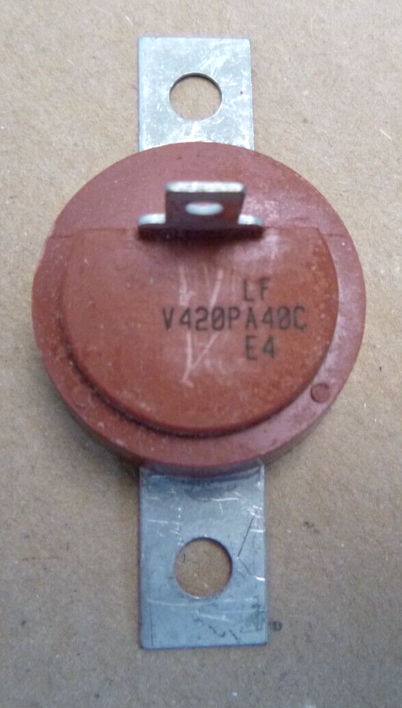 Littlefuse V420PA40C Varistor, Base Mount 420V 6500A eBay