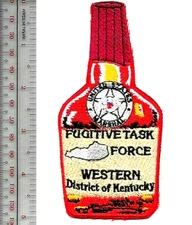 US Marshal Service Kentucky Fugitive Task Force Western vel hooks No Tariff