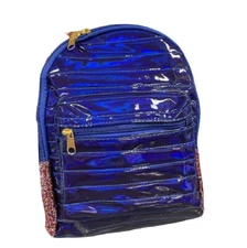 Capelli Girls Blue Metallic Mini Backpack