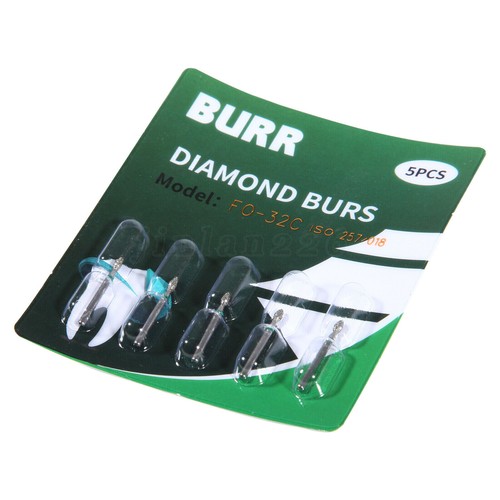 5-100pc SANDENT Dental Diamond Burs For High Speed Handpiece Friction Grip 1.6mm - Picture 184 of 865