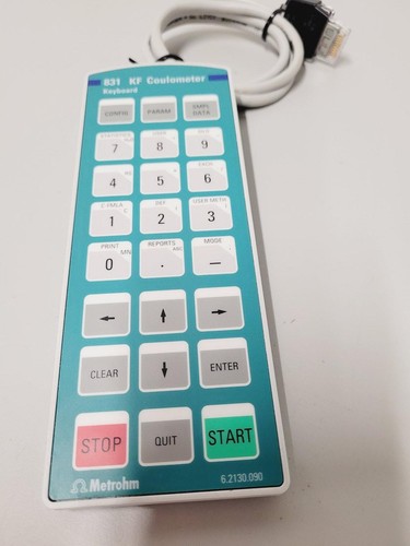 Sistema Coulómetro KF Metrohm 831 Con Teclado, Agitador Magnético Y Accesorios - Imagen 9 de 22