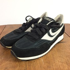 Rare Vintage 70s 80s Traxx Cortez Style Running Athletic Shoes Black Sz 7