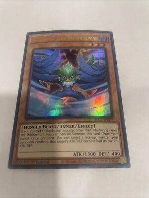 Yugioh Blackwing Gale the Whirlwind Ultra Rare BLCR