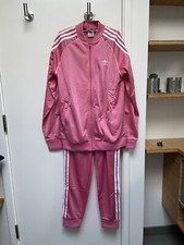NWT Adidas Originals Adicolor SST Tracksuit Rose Tone Jacket Pants Youth XL