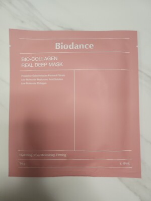 Biodance BIO-COLLAGEN  REAL DEEP MASK PACK 34g x 4ea - HYDRATING & PORE MINIMIZ