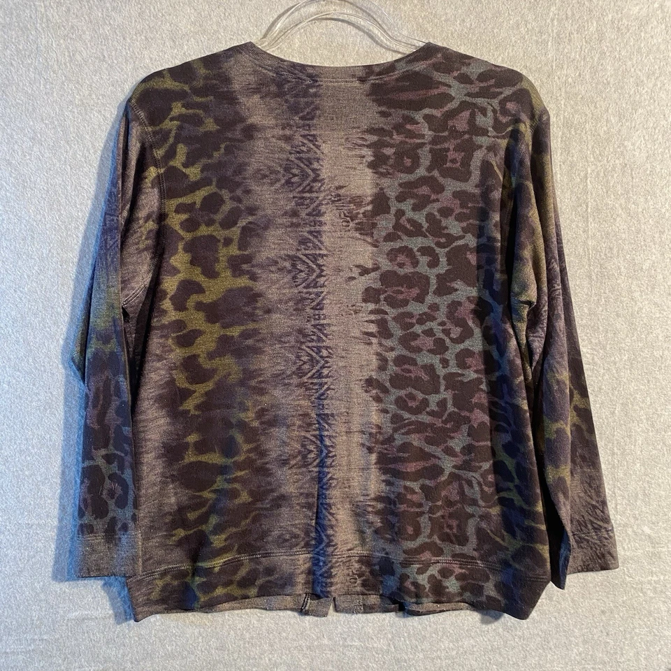 Cárdigan Nally & Millie, estampado animal para mujer (ver fotos para medidas) Foto 3 de 4