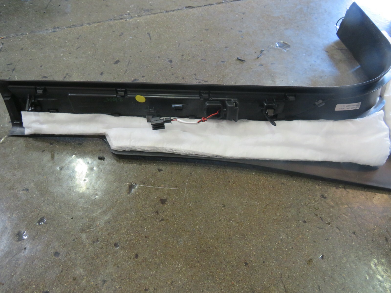 Maserati Levante, RH, Right, Kick Trim Panel, Used, P/N 670040373