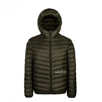 Down Jacket Men's 90% White Duck Down Light Down Jacket Men's Lightweight Coat