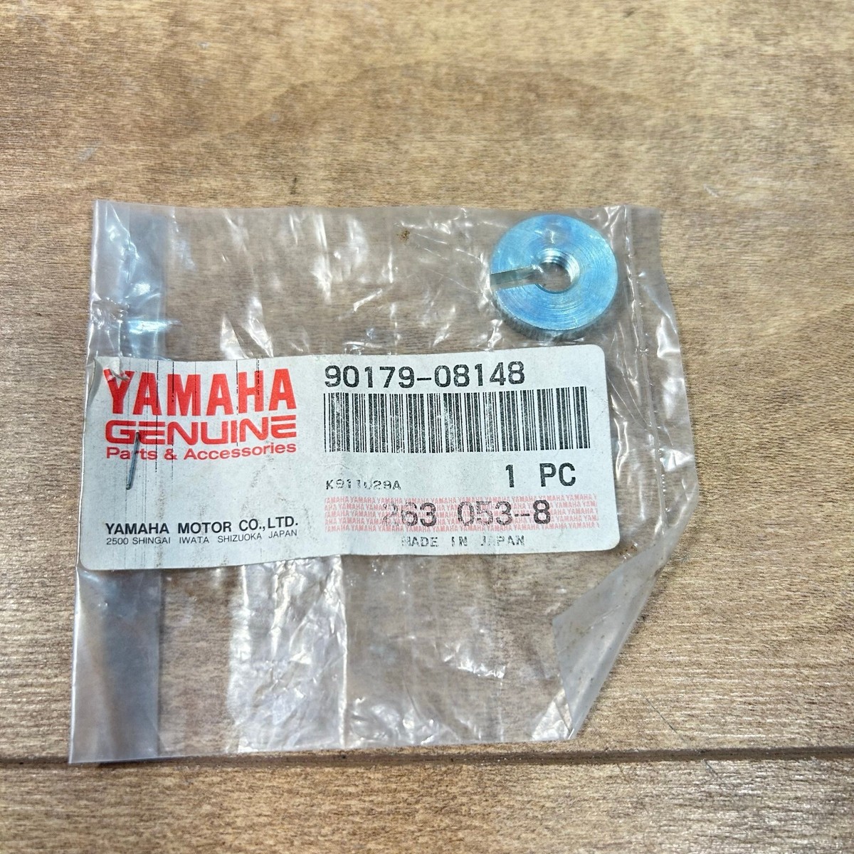 YAMAHA OEM NOS CABLE ADJUSTING NUT / 90179-08148-00 / YZ80 YFB250