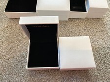New Authentic Pandora Necklace Bracelet Charm Holder Ring Gift Box Medium Size