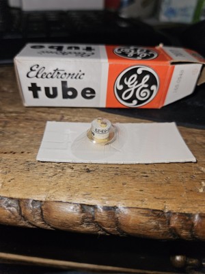 VINTAGE SLEEVE OF 5 NOS GE 7077 CERAMIC UHF TRIODES PLANAR TRIODE