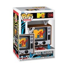 Ad Icons: MTV - Music Television with MTV Logo Pop! Vinyl Figure #236