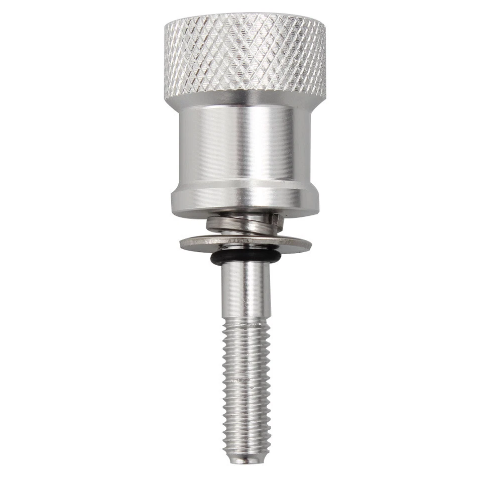 Tornillo de perno de asiento trasero plateado de liberación rápida para BMW R NINE T T Scrambler 2014-2020 Foto 4 de 4