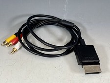 Official OEM Microsoft AV AUDIO VIDEO Composite Cable for the XBOX 360