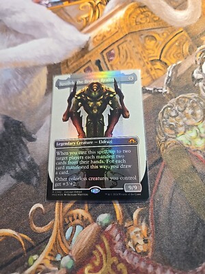 Kozilek, The Broken Reality Borderless Foil MTG MH3 - Pack Fresh -