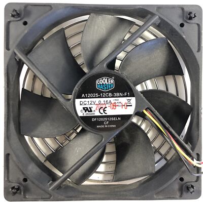 Cooler Master DF1202512SELN Desktop Cooling Fan- A12025-12CB-3BN-F1