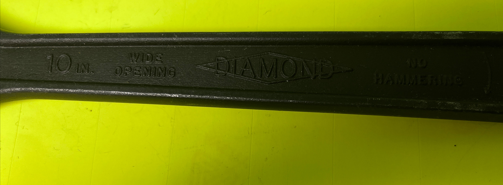 Adjustable Wrench UTICA BONNEY 9010. 1 1/8” opening,New,Vintage,USA