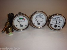 Oil, Temperature, Amp Gauge Set For Allis Chalmers Wd45 D15-17 Gas / Diesel D19