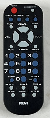 RCA Universal Remote Control Only RCR804BFDR  Used  EUC