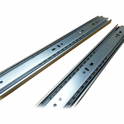 10 Pairs Full-Extension Ball Bearing Zinc Plated Drawer Slide 20'' 100lb Bracket