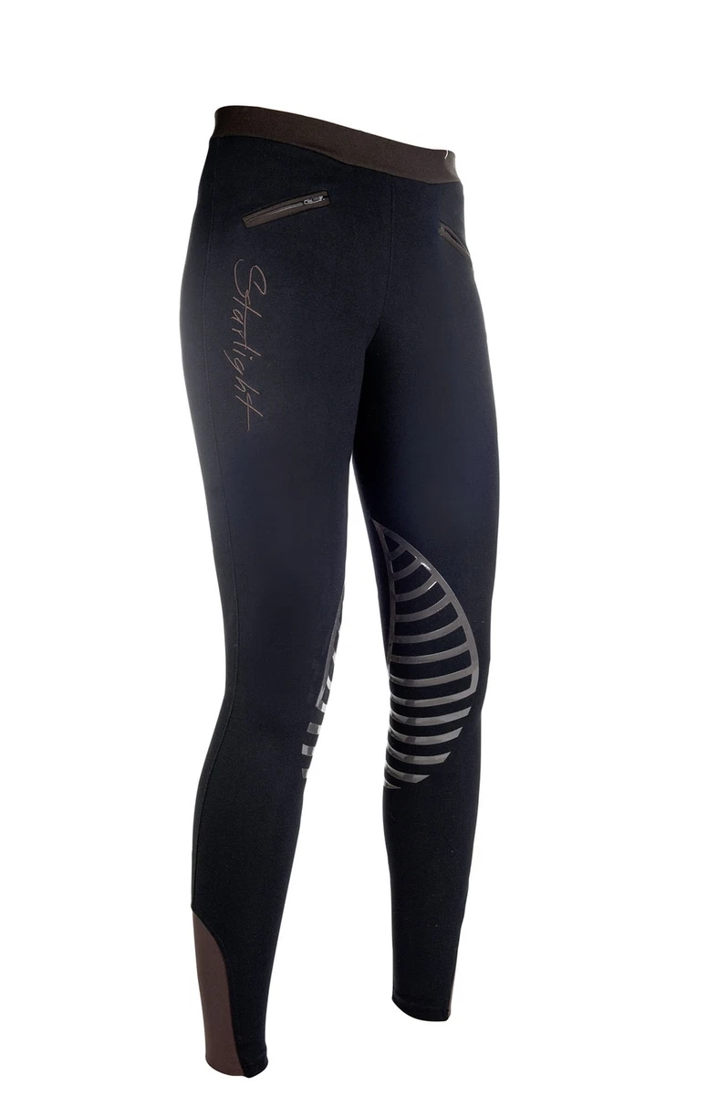 HKM Reitleggings Starlight mit Silikonkniebesatz