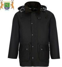 Hunter-outdoor Mens Poacher 3in1 With Game Pocket 6ozcupa Deluxe Waxed Jacket