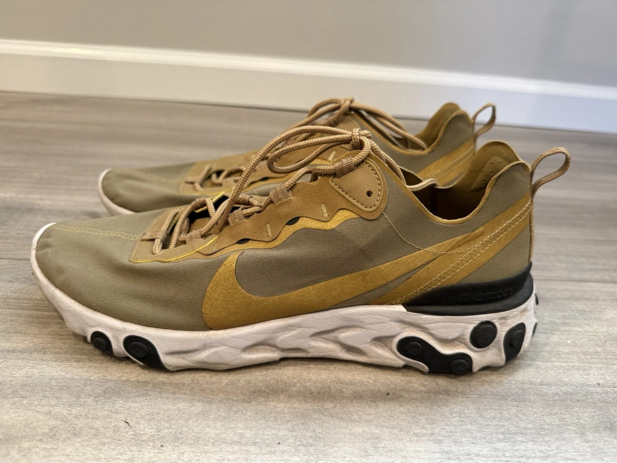 Nike React Element 55 Metallic Gold | eBay display picture 2