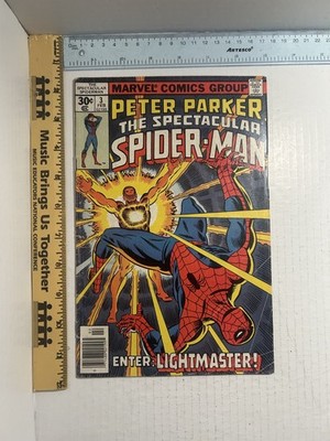 Peter Parker The Spectacular Spider-Man #3 Marvel Comics 1977 
