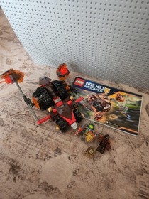 LEGO 70313 Nexo Knights Moltor's Lava Smasher Complete with Instructions