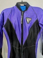 Henderson Aquatics Scuba Diving Full Wetsuit size Ladies 8 Long Sleeve 1/2 Zip