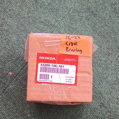 2016-2022 Honda Civic Bearing And Snap Ring Combo 44300-TBC-A01 & 90681-T4N-H00