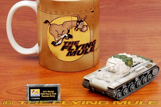 Easy Model 1:72 KV-1 Heavy Tank Soviet Army #708 - Image 4 of 4