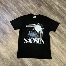 Saosin Band Black Short Sleeve Shirt Unisex Concerts-5XL Reprint SG717