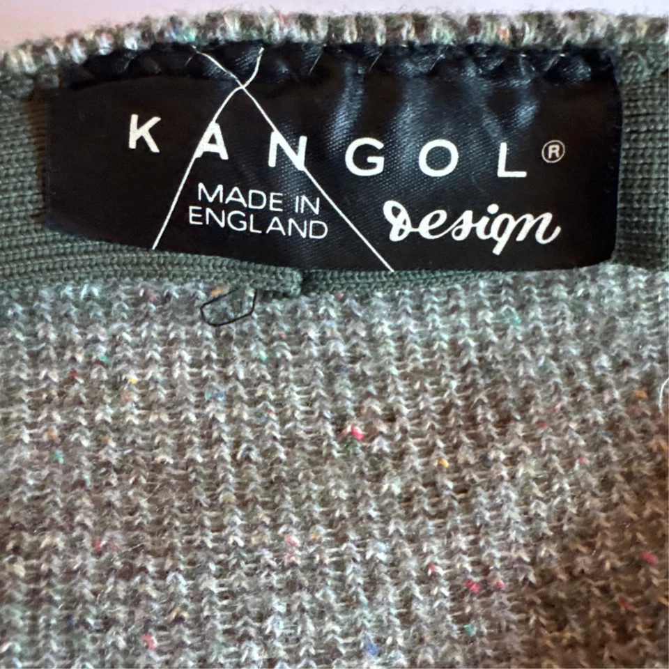 KANGOL | Chapéu de lã Newsboy vintage | Masculino genuíno feito na Inglaterra - Imagem 3 de 4