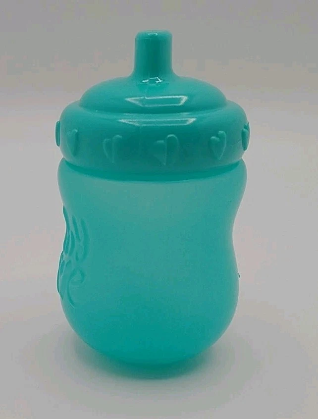 Baby Alive Blue Teal Replacement Doll Sippy Cup Bottle Accessory Toy - Image 4 of 4