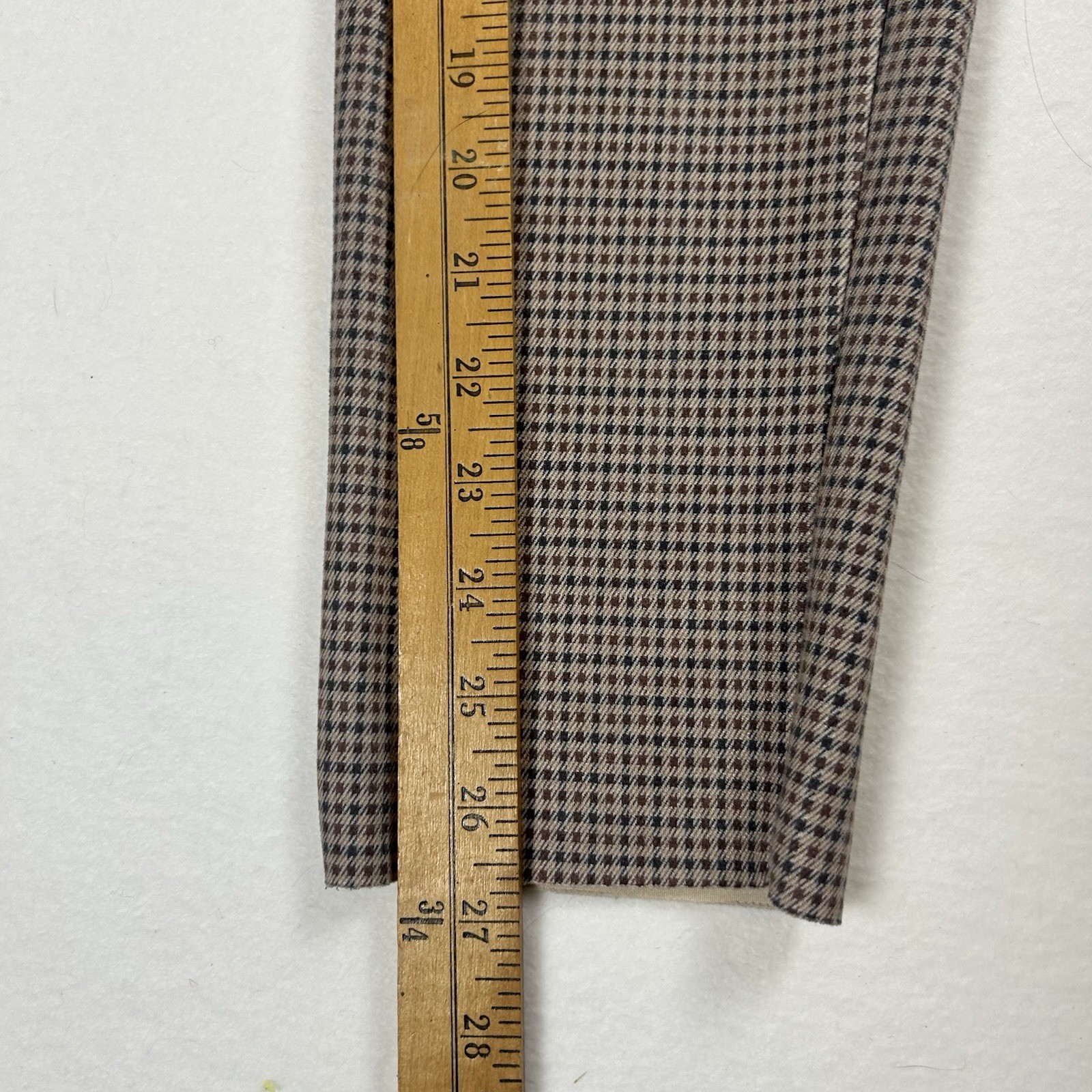 ZARA Basic Collection Houndstooth Pull-On Elastic… - image 6