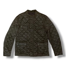 Image of BARBOUR INTERNATIONAL QUILTED JACKET MENS KHAKI GREEN SIZE XXL BNWT