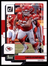 Creed Humphrey 2022 Donruss #274 Kansas City Chiefs