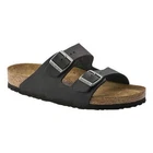 Birkenstock Mens Arizona  Soft Footbed Leather Sandal 752481  Black EU 46