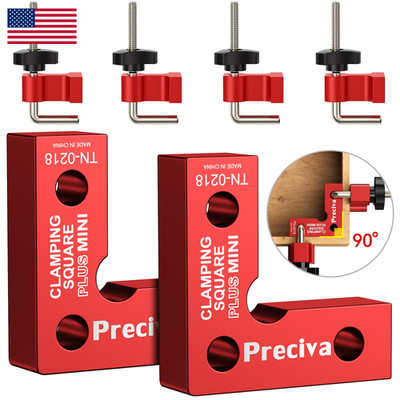 Preciva 90 Mini Positioning Squares 2.322.32 2 Setssmall Corner Clamps For