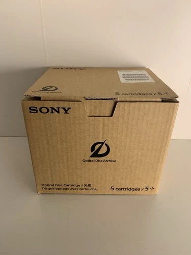 Sony ODC3300R 3.3TB Optical Disc Archive - 1 Box of 5 Cartridges - New