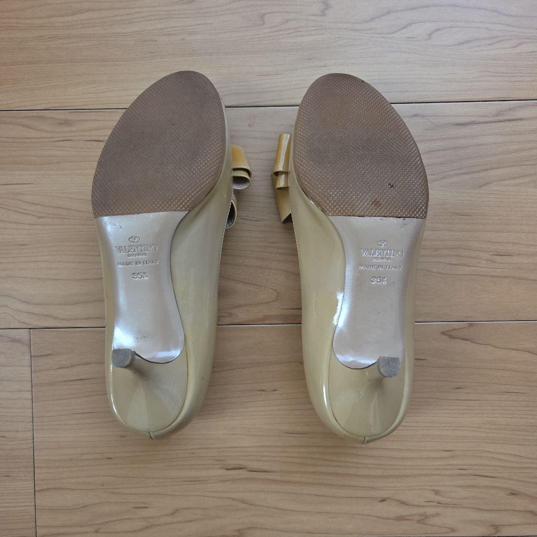 Valentino Garavani Pumps Heel Leather Ocher EU35.5/US5.5 116188c thumbnail 8