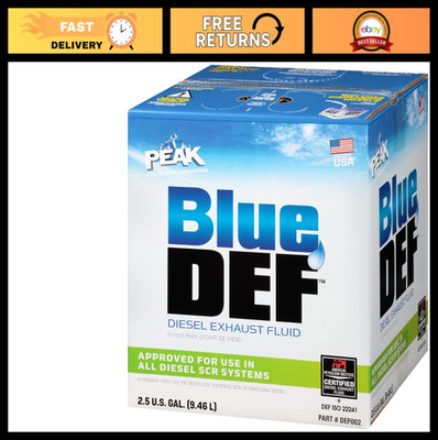 Diesel Exhaust Fluid 2.5 Gallon - 2 Pack, Blue DEF, Eco-Friendly, Urea Solution
