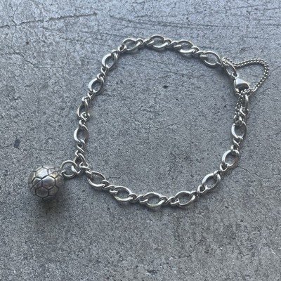 James Avery Sterling Silver 3D Soccer Ball Charm 7