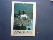 BRITISH RAIL PC:  LONDON GWR ENQUIRE FOR CHEAP TICKET FACILITIES-PRINTED/UNUSED
