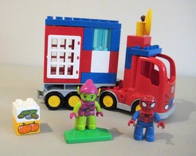 Lego Duplo 10608 Spider Man Truck Adventure Complete