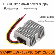DC-DC Step-Up/Down Converter 9-40V 24V 2-30A Car Solar Voltage Regulator Module