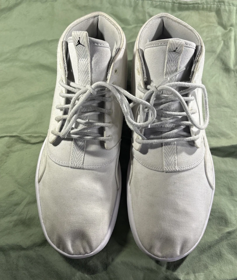 Título:Jordan Eclipse Chukka Blanco Negro 881453-100 Talla 11 Usado Sin Caja Foto 3 de 4